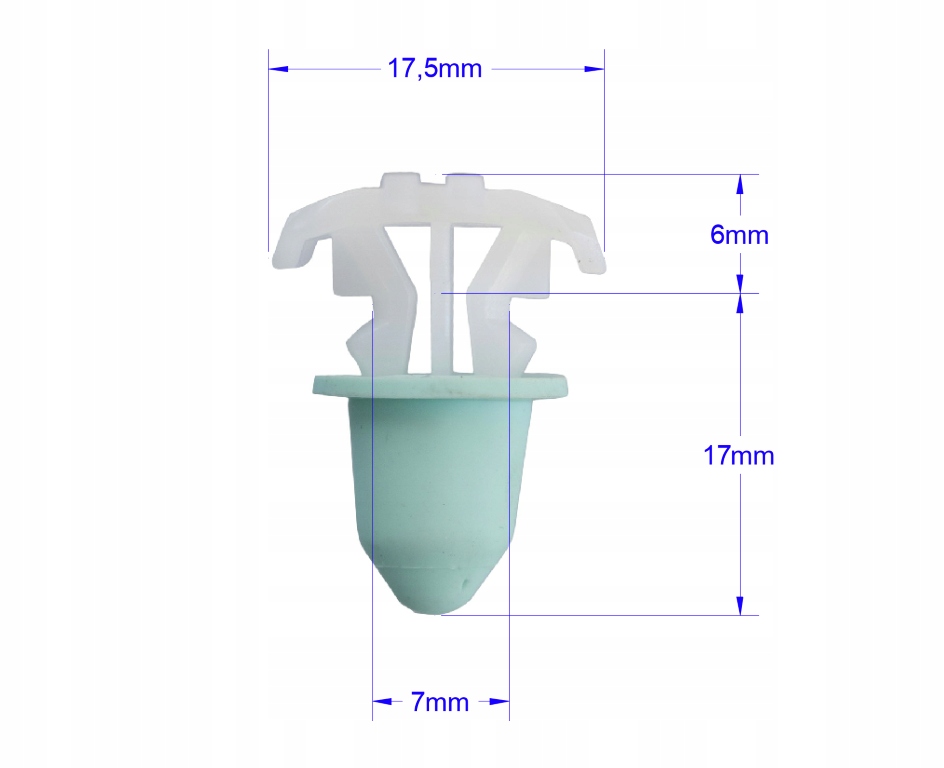 SPINKA LISTWY PROGU ZEW. TYŁ VW PASSAT B5 96-05 Producent części Trustom
