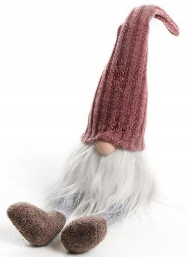 

Figurka Skrzat w Różowej Czapce Siedzący 47 cm