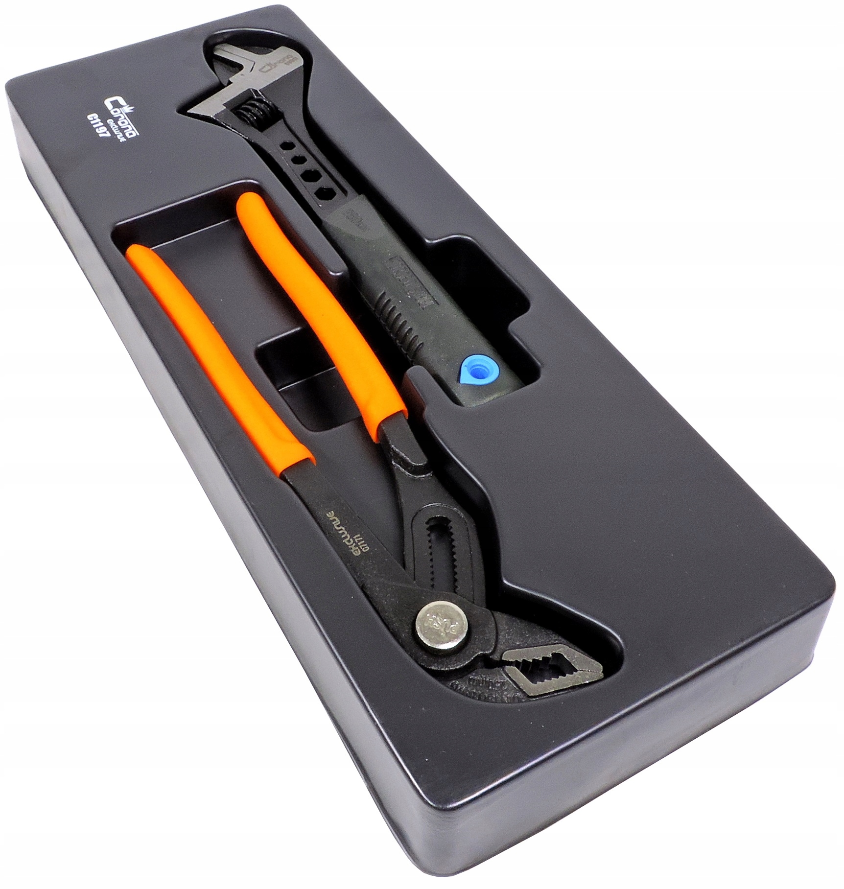 Набор картридж труб плоскогубцы и регулируемый гаечный ключ 2шт