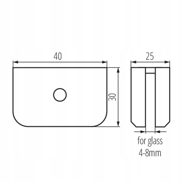 Oprawa meblowa akcentowa LED ZAFIRAS 1,5 WW Ciepła Klasa ochronności III