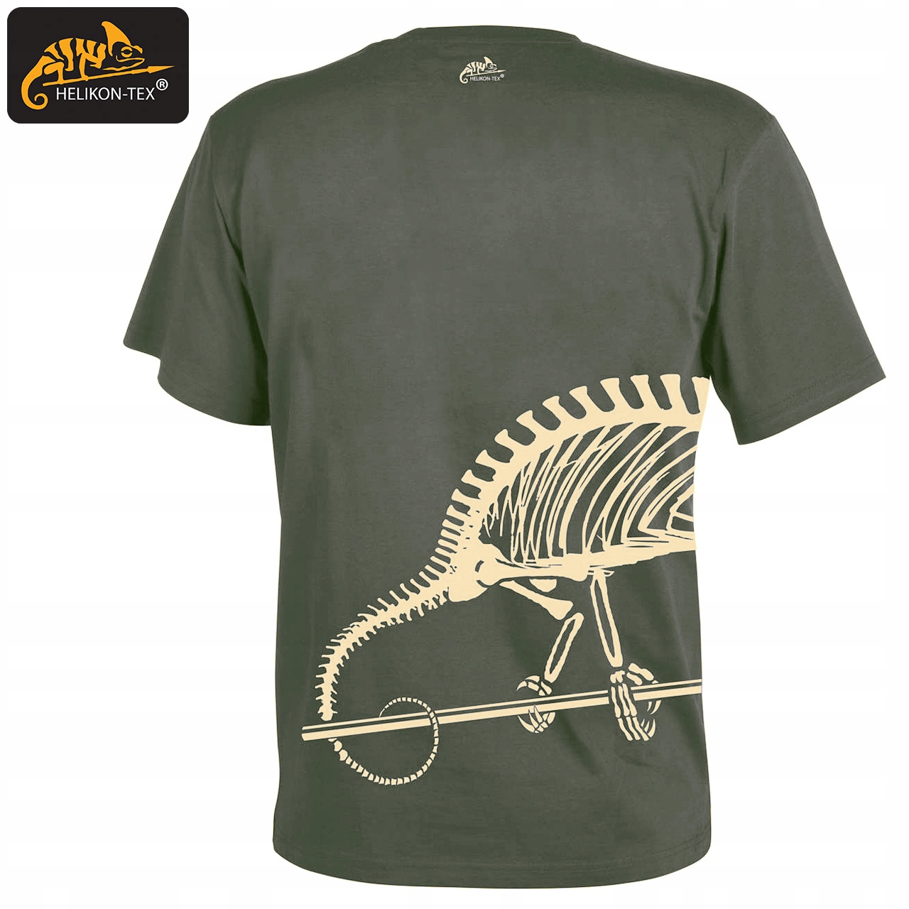 KOSZULKA MĘSKA T-SHIRT BODY SKELETON HELIKON OLIWKOWA L Kolekcja Morale Line