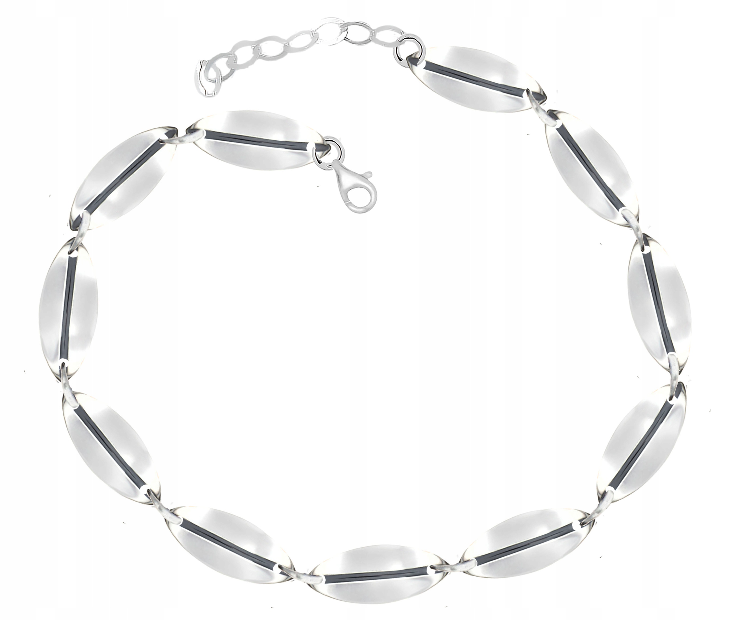 

Srebrna Bransoletka .Próba 925! Hit!