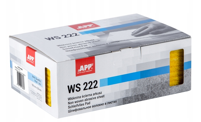 WŁÓKNINA ŚCIERNA ZŁOTA ARKUSZ 150x230MM APP Kod producenta 06Z230