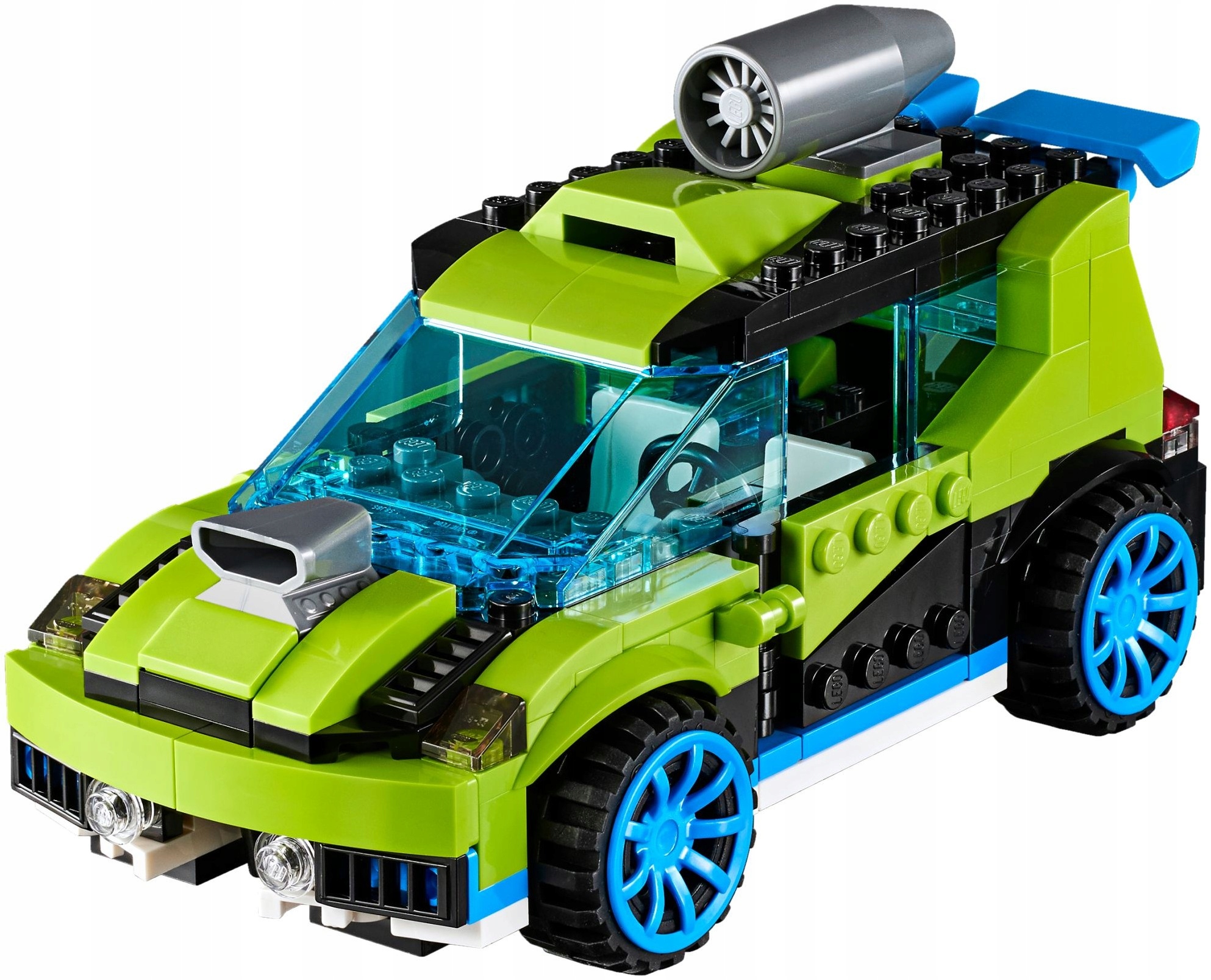 LEGO CREATOR 3W1 31074 AUTO RAJDOWE WRC QUAD sklep Liczba elementów 241 szt.