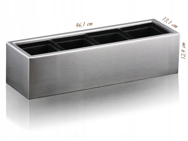 

Q2-L4 doniczka na zioła, kwiaty -stal nierdzewna