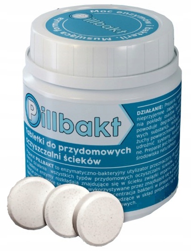 

Tabletki Bakterie Do Oczyszczalni Szamba 40 szt.