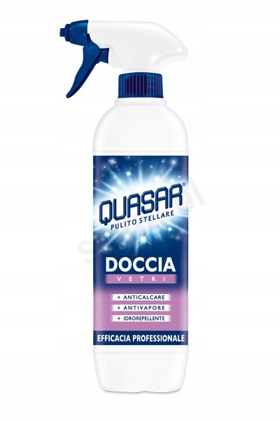 

Quasar Vetri Doccia – płyn szyb łazienkowych 650ml
