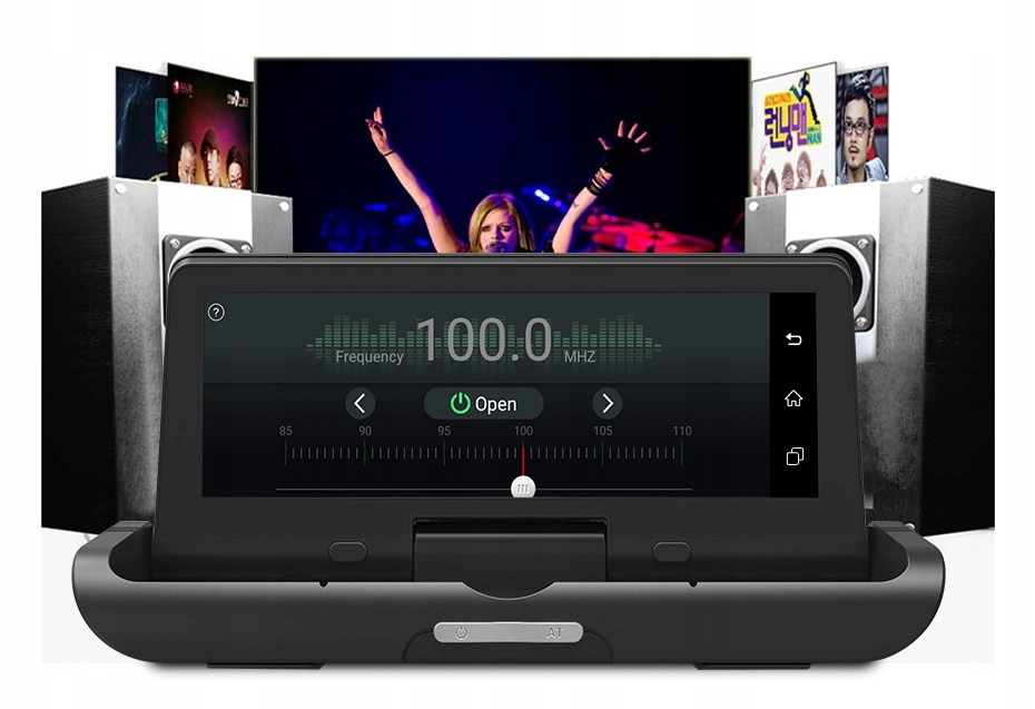 Rejestrator 2GB 32GB WiFi GPS Android 8 1 ADAS 4G Connectivity wireless