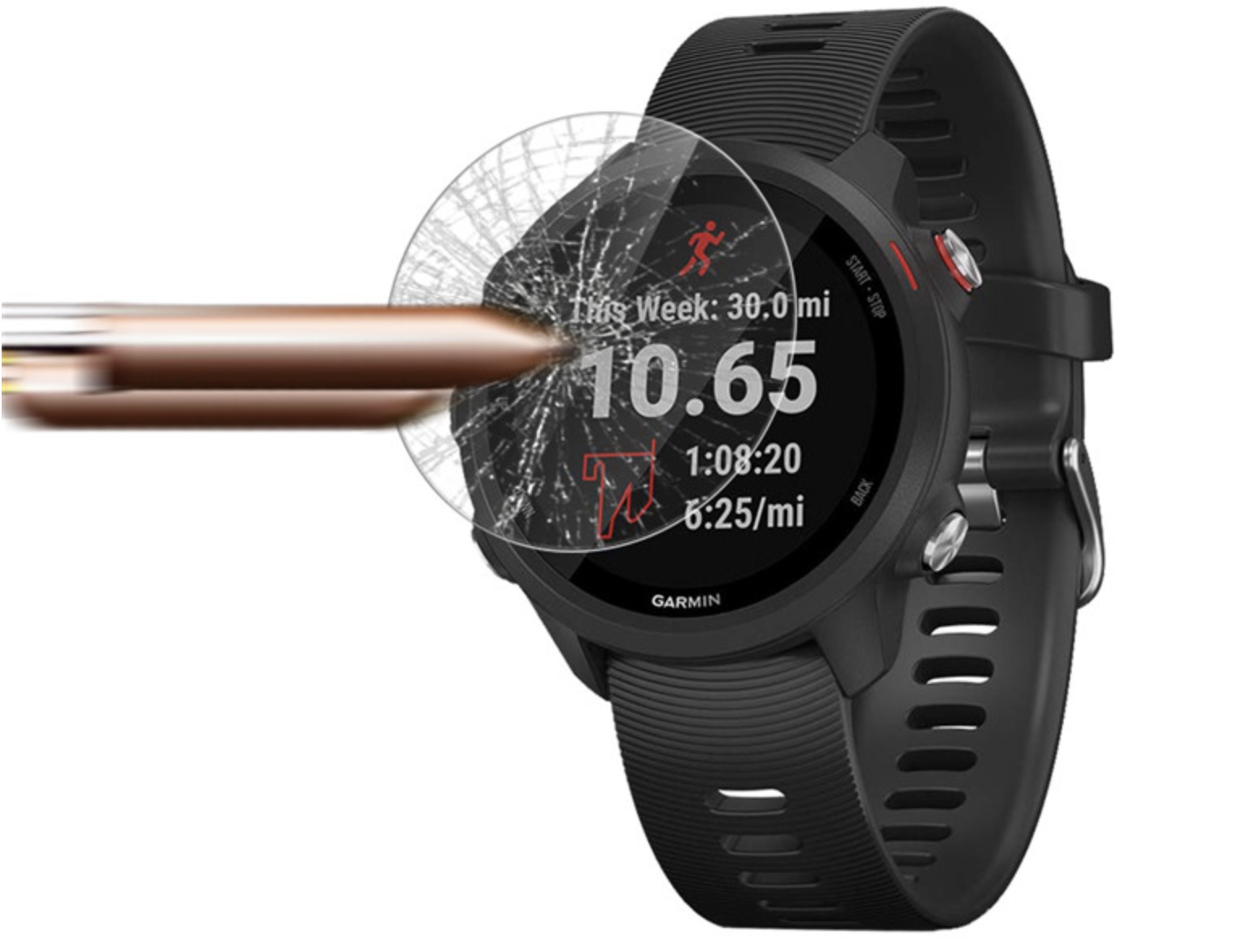 SZKŁO OCHRONNE HARTOWANE Garmin Forerunner 245 Producent Inna