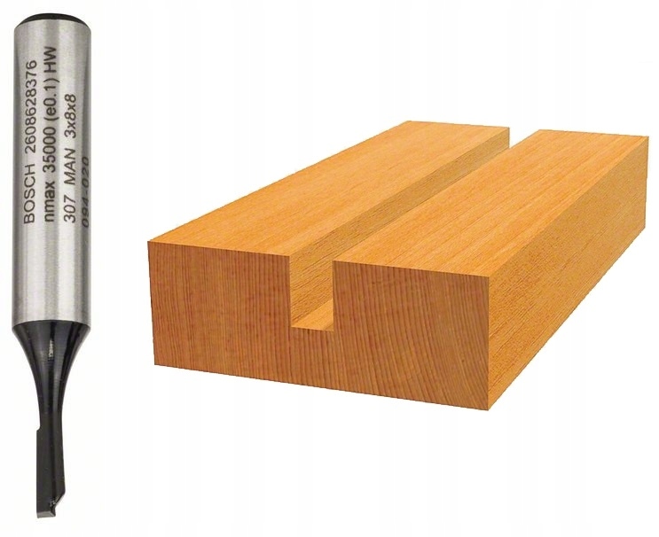 

Bosch Frez Do Drewna Palcowy Jednoostrzowy 3mm
