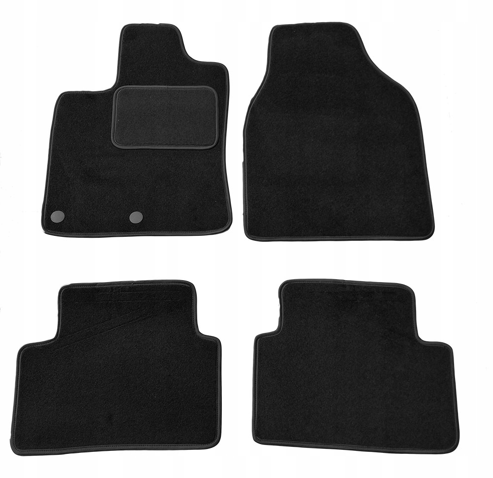 

Dywaniki welurowe czarne do Nissan Qashqai 1 07-13