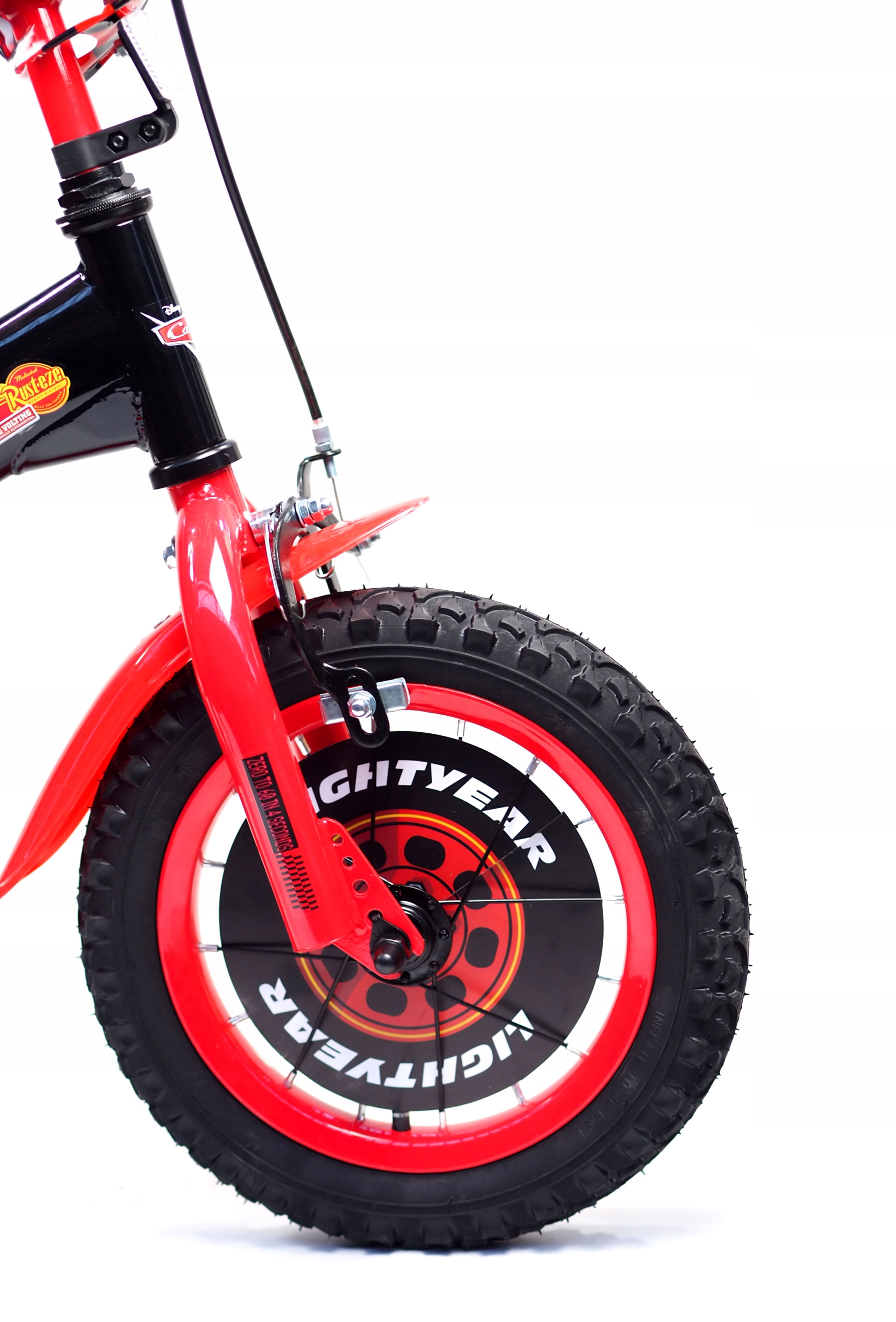 ROWEREK DISNEY AUTA/CARS 12 CALI ZYGZAK MC QUEEN Materiał ramy stal