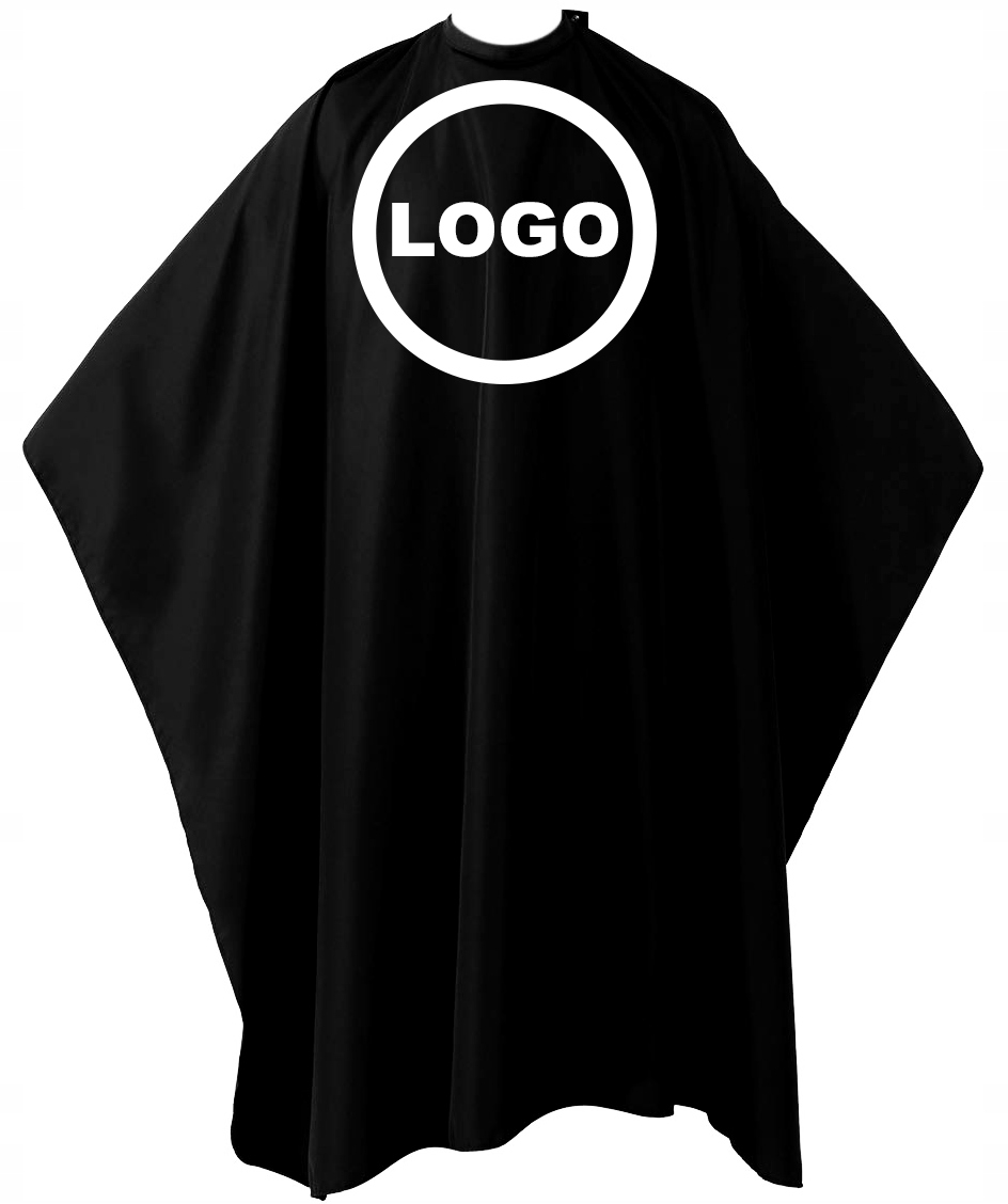 

Peleryna Fryzjerska Barberska Z Logo Nadruk