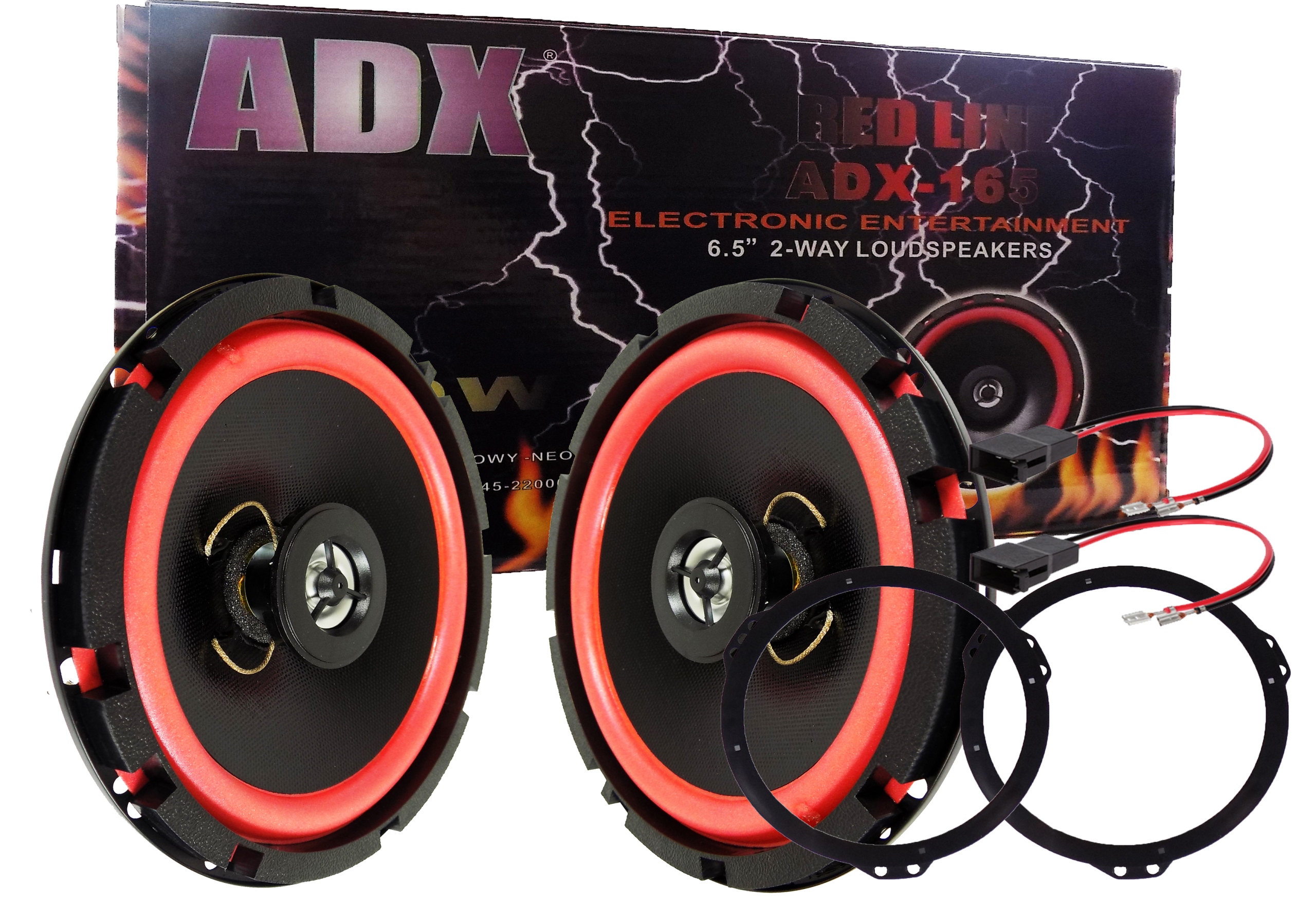 Динамики автомобильные двусторонний Powe ZGC-165 + 5 других товары