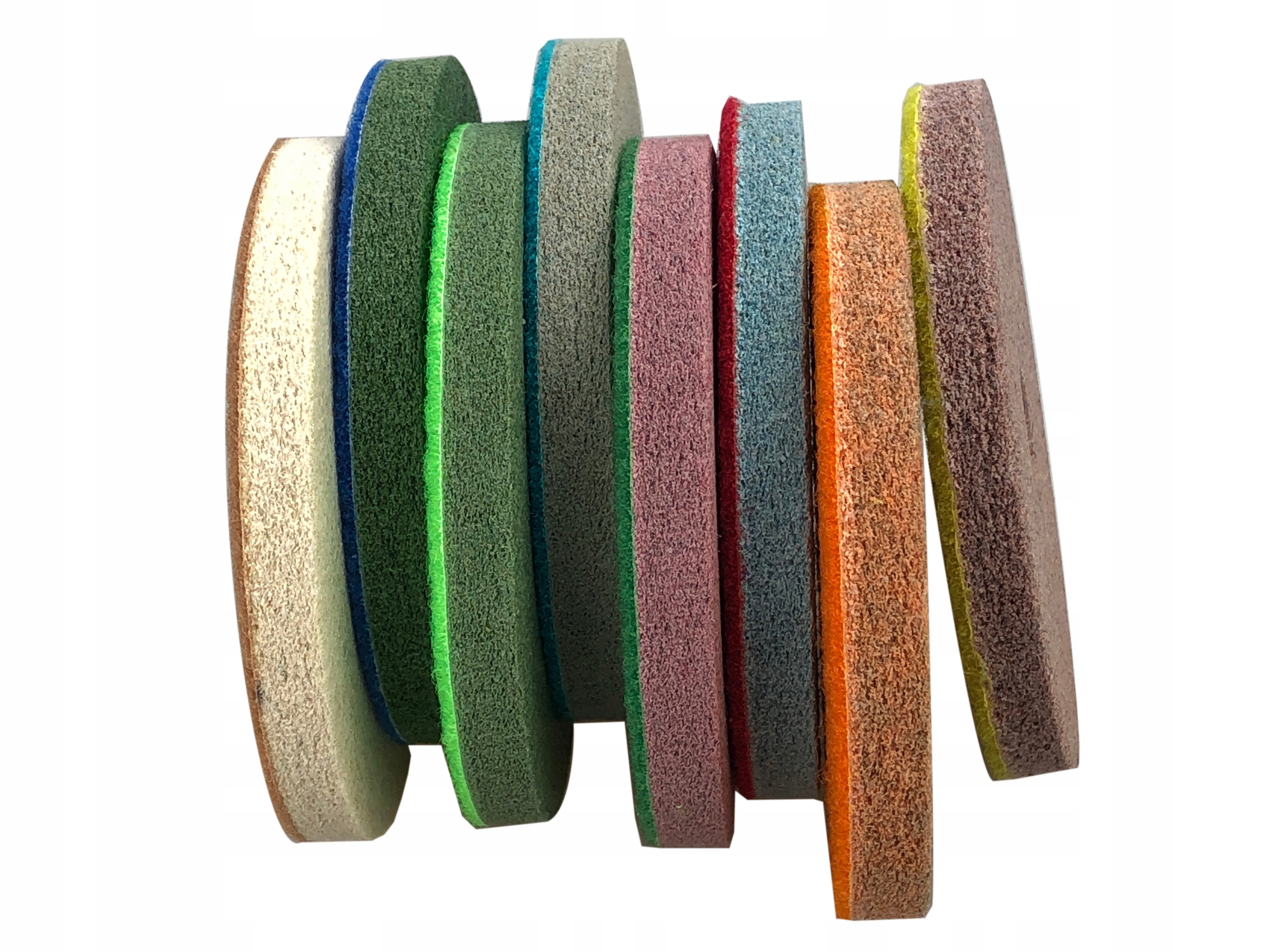 KOMPLET 8 DYSK POLERSKI DIAMENT 125 MARMUR MOKRO Marka Diames