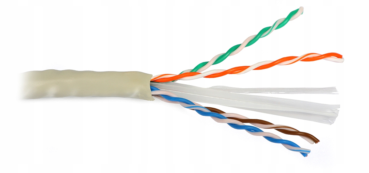 

Przewód Netset U/utp kategorii 6 Skrętka wewn. 1m