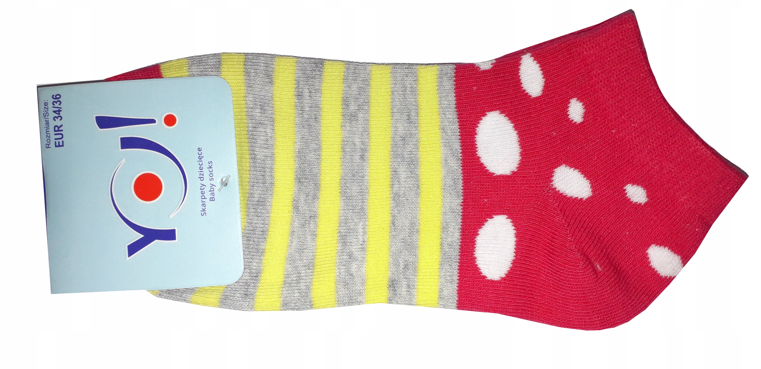 

Yo! skarpetki bawełniane Stopki * 18-20 cm * 31-33