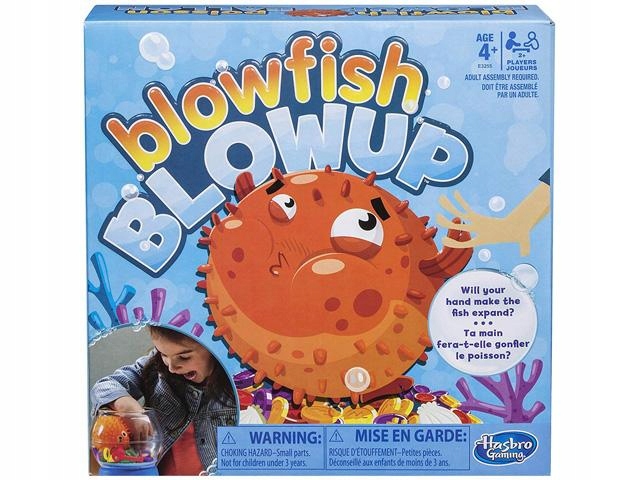 GRA HASBRO NADĘTA RYBKA E3255 ZRĘCZNOŚCIOWA