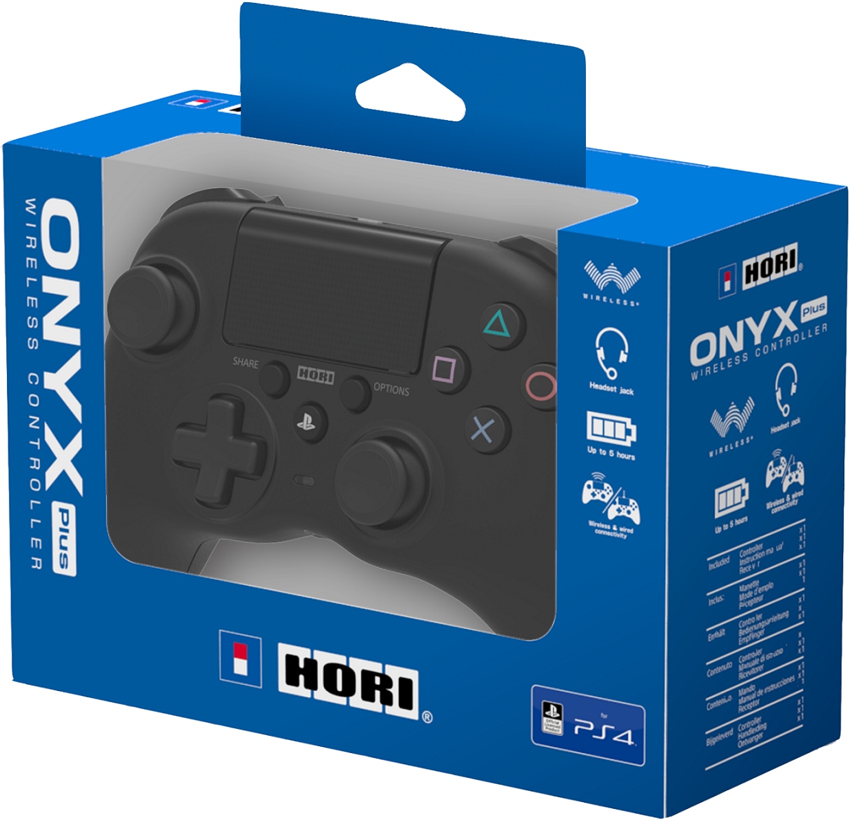 Hori Pad bezprzewodowy Onyx Plus do PS4 Pc Sony