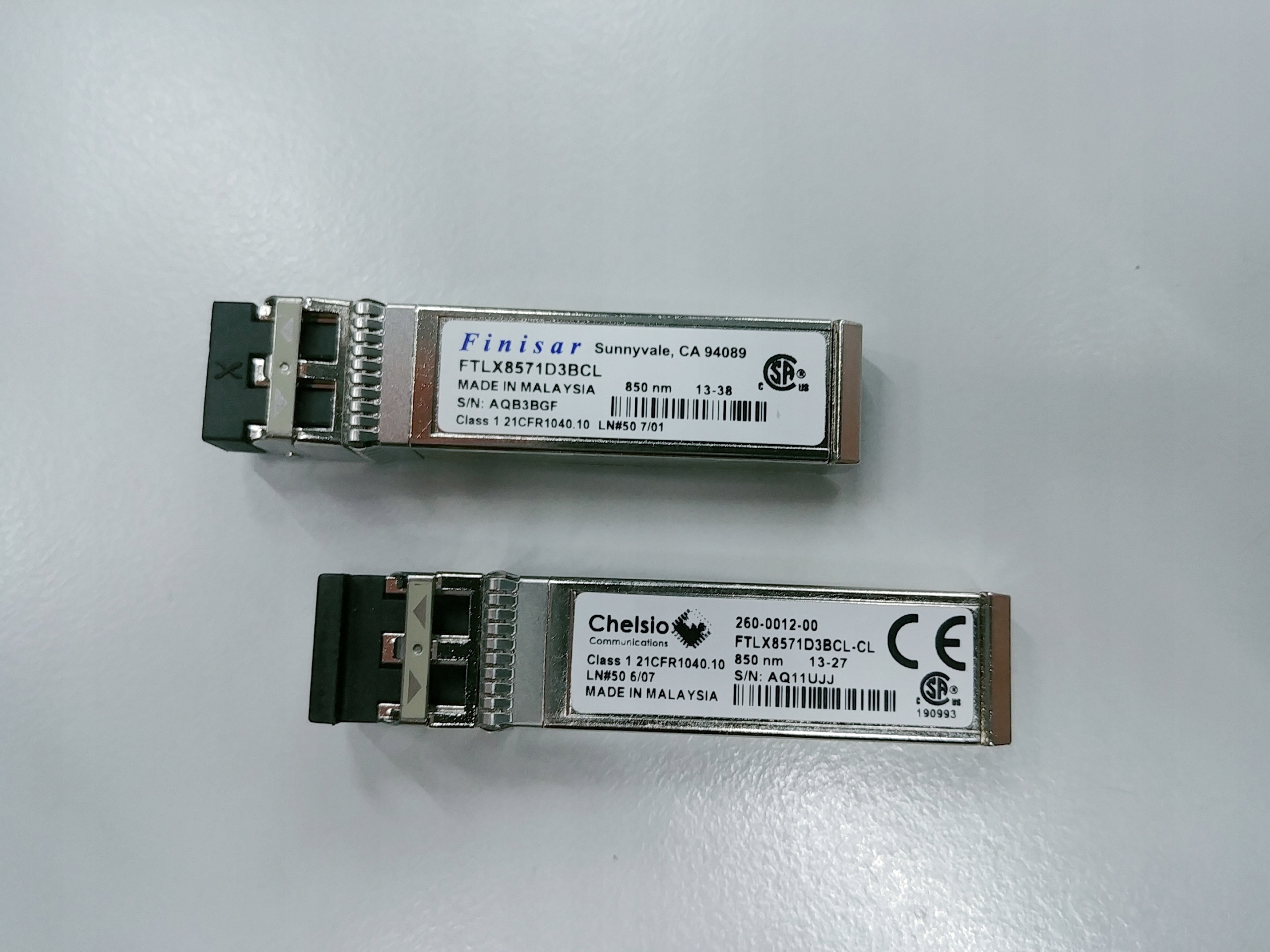 Moduł SFP  10G FINISAR CHELSIO CISCO AVAGO QLogic