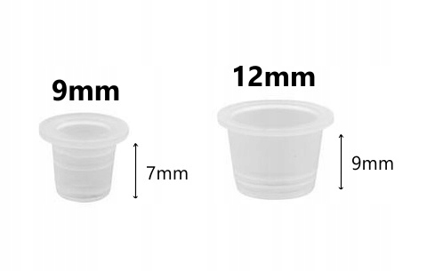 

Kubeczki na barwnik 25 szt Makijaż Permanentny