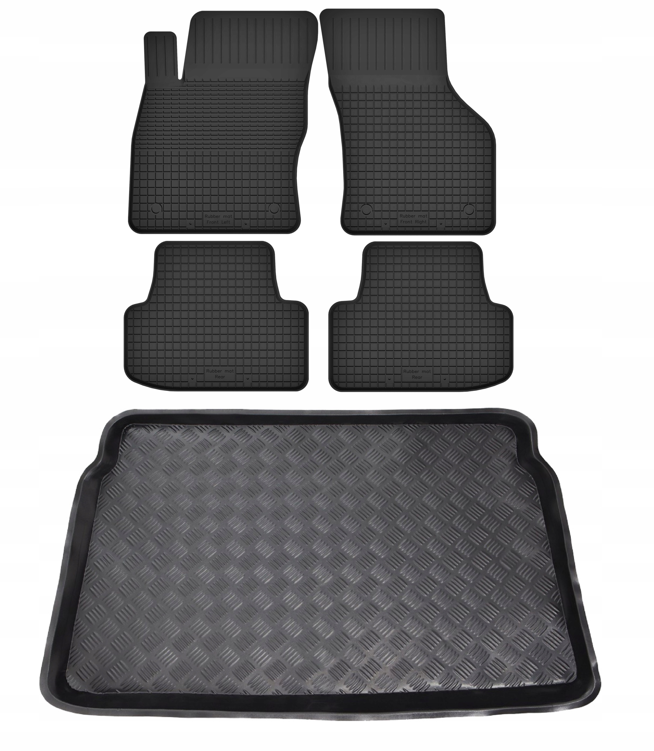 Килимки Суміш-Пластик gumowe1041txtx28 5 el.