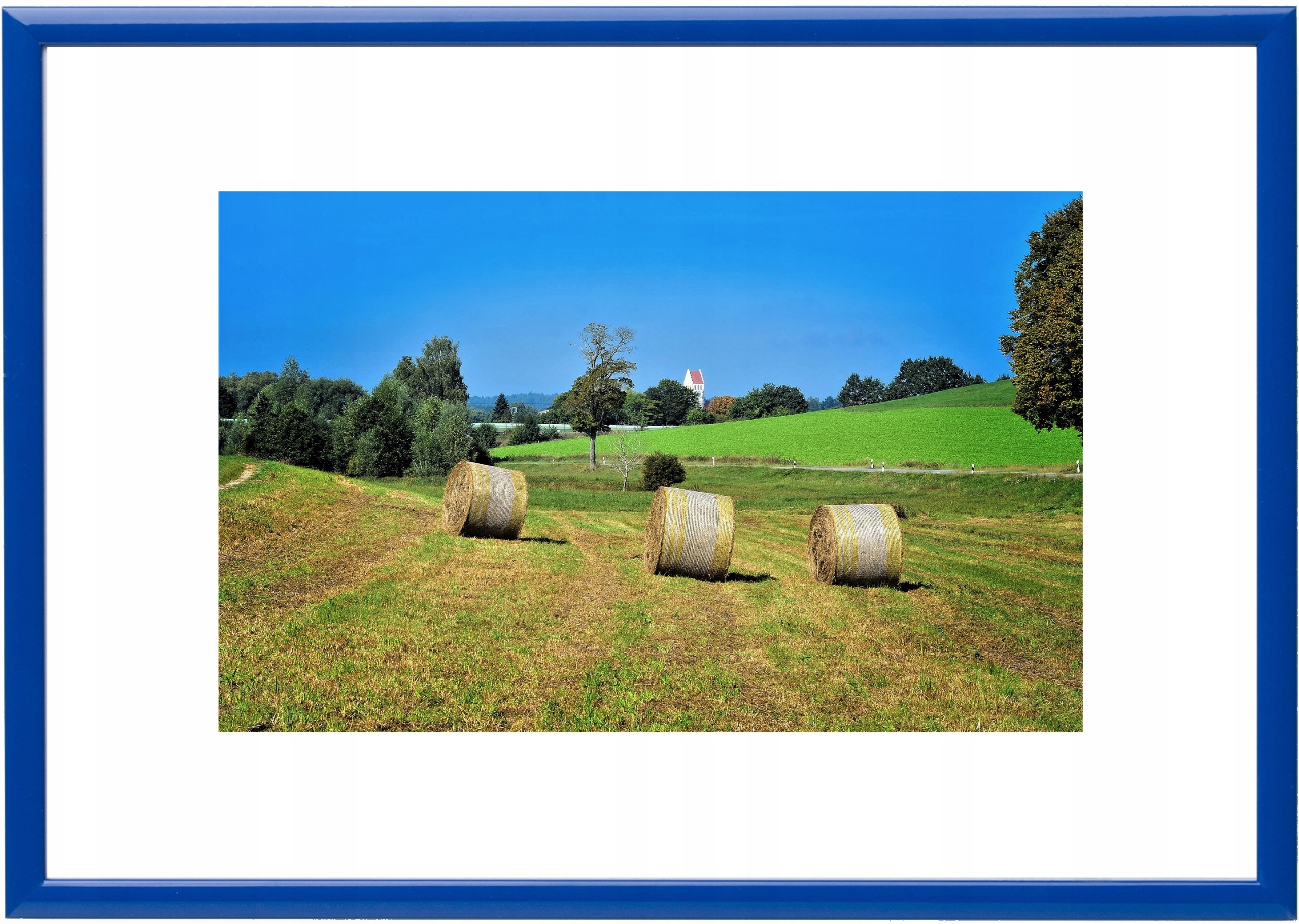 

Rama Aluminiowa Niebieska 50x100cm -ramka 100x50