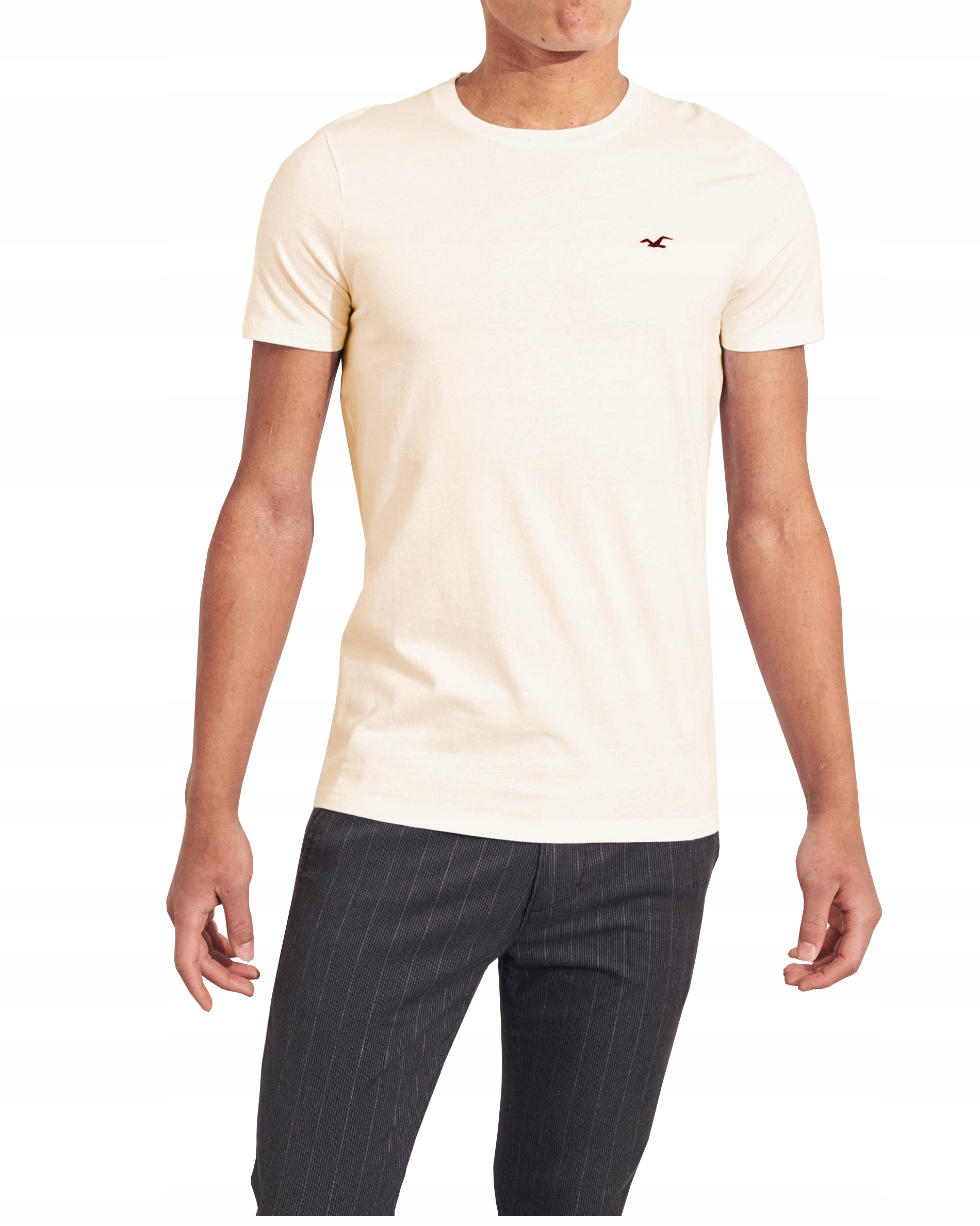 

Hollister Cream T-Shirt Classic O-Neck _ Xs