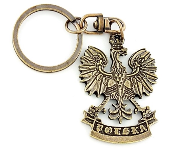 Brelok Orzeł w koronie Flaga Polska - 183 ox Cechy dodatkowe brak