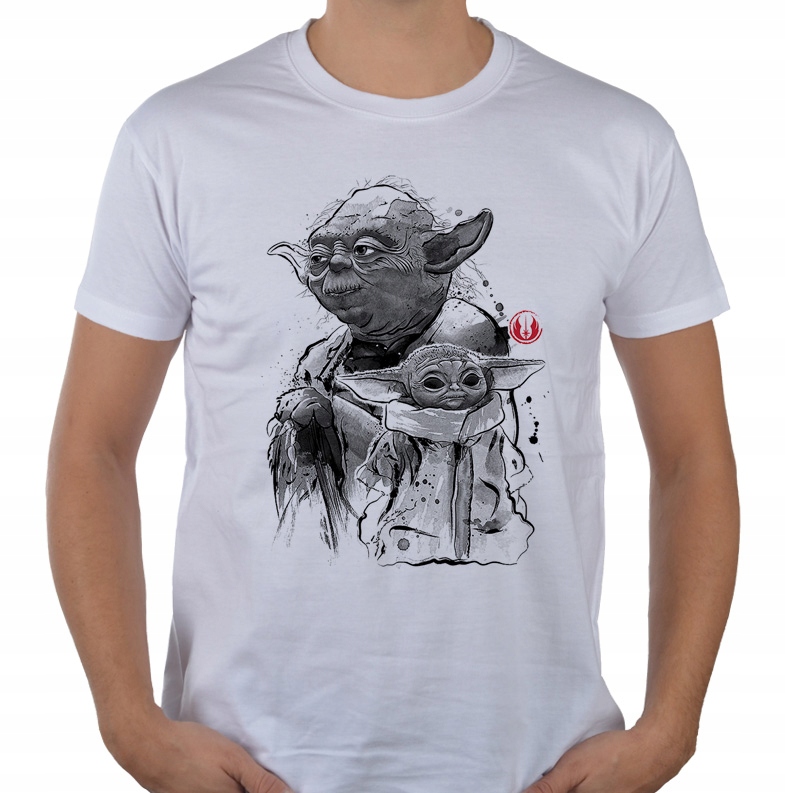 

Koszulka Baby Yoda old yoda mandalorian filmowa M