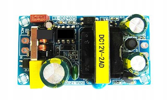

Modułowy Zasilacz Led 24W 230V 12VDC 2A Pcb Fvgw