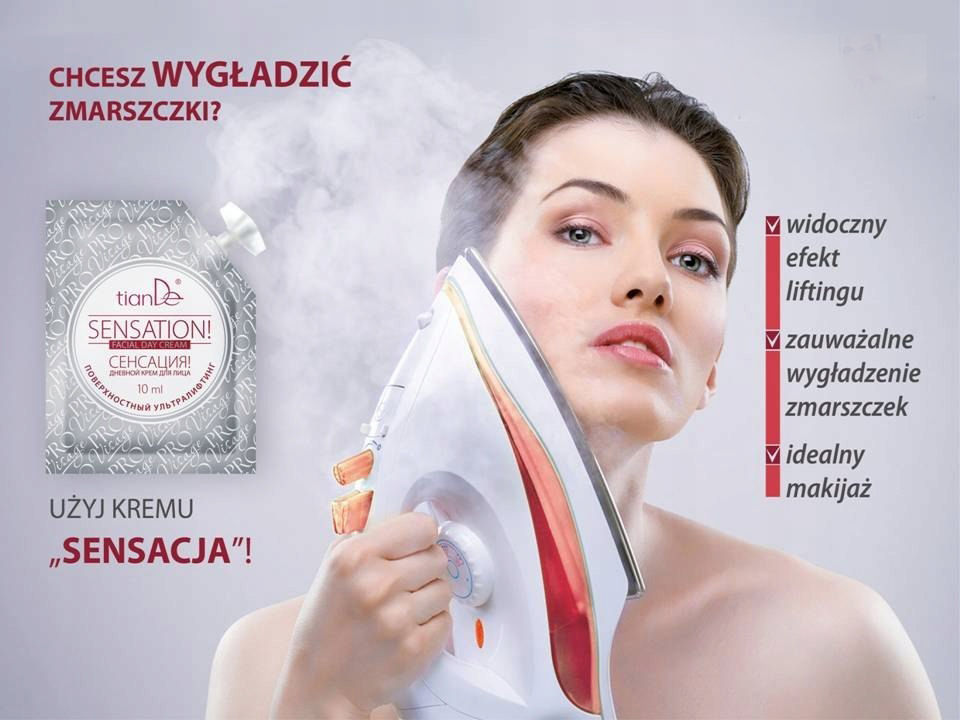 NAJSKUTECZNIEJSZY KREM WYGŁADZAJĄCY NA RYNKU+LIFT Marka Tiande