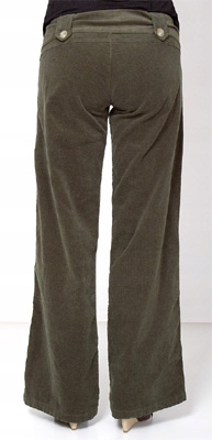 9FASHION STREET SPODNIE CIĄŻOWE ROZMIAR L Oliwka