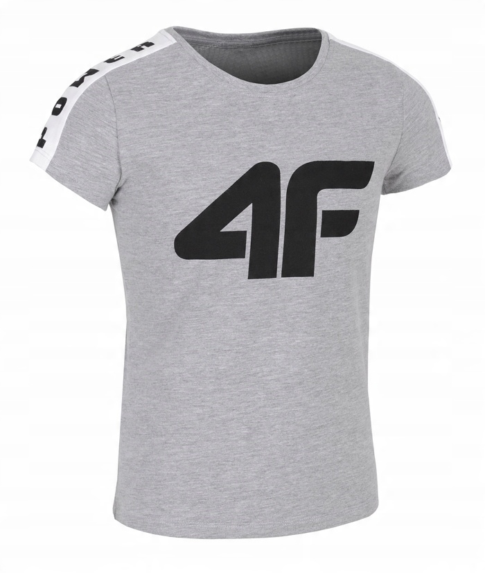 

4F Dziewczęcy T-shirt Koszulka JTSD004 L20 / 140