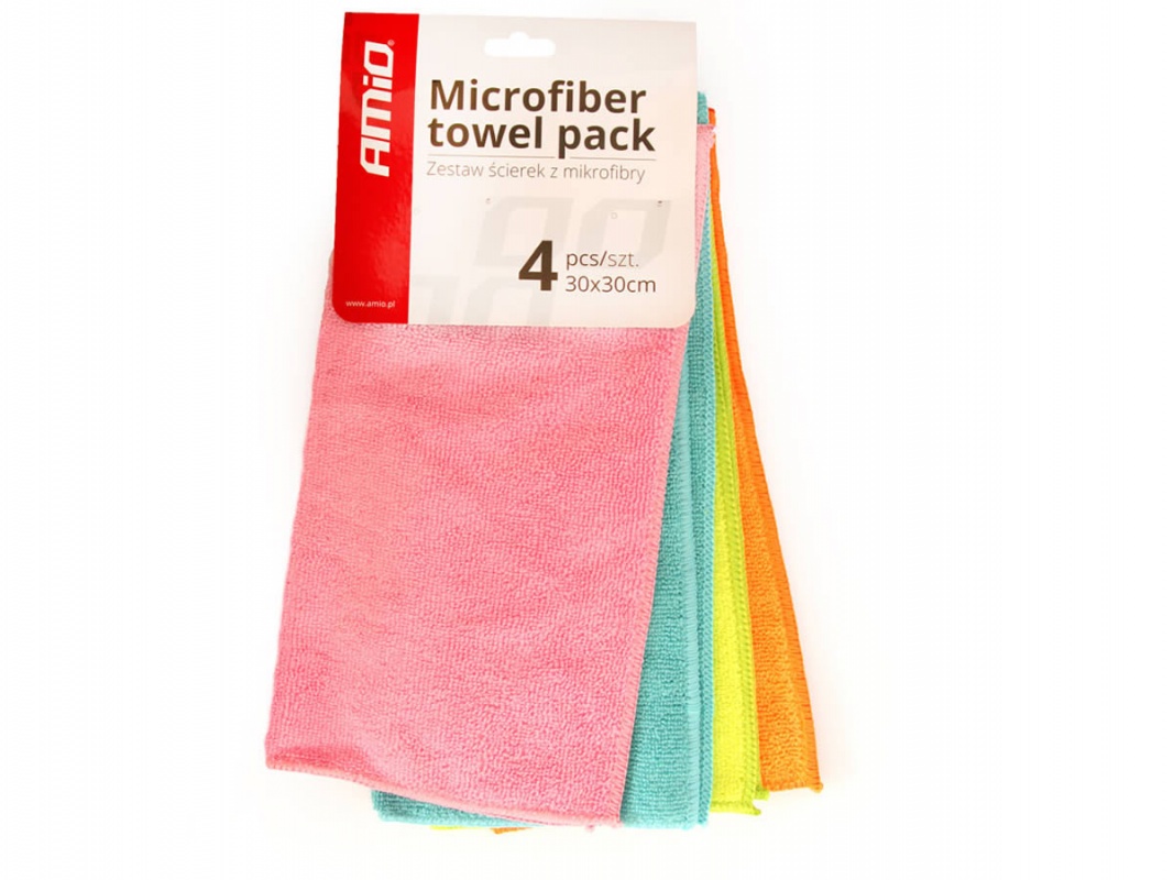 

Ściereczki Ścierki z mikrofibry 30x30cm 4szt.