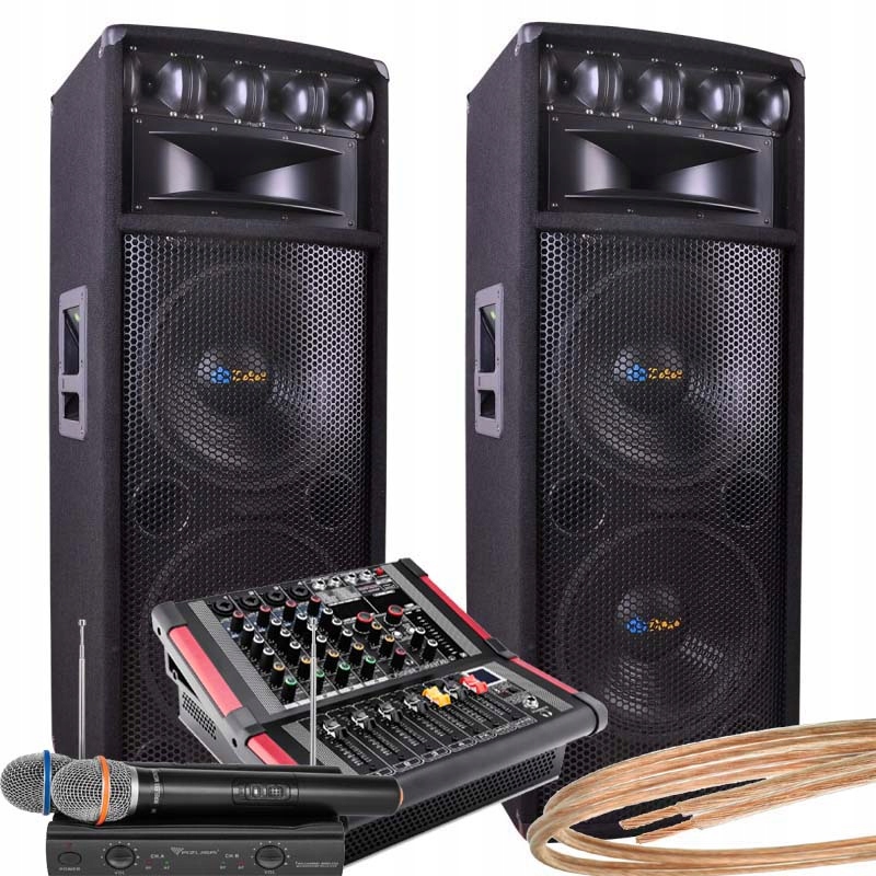 СОЛИДНЫЙ НАБОР НАПОЛЬНЫЙ 1600ВТ BLUET ЗВУКОВАЯ СИСТЕМА