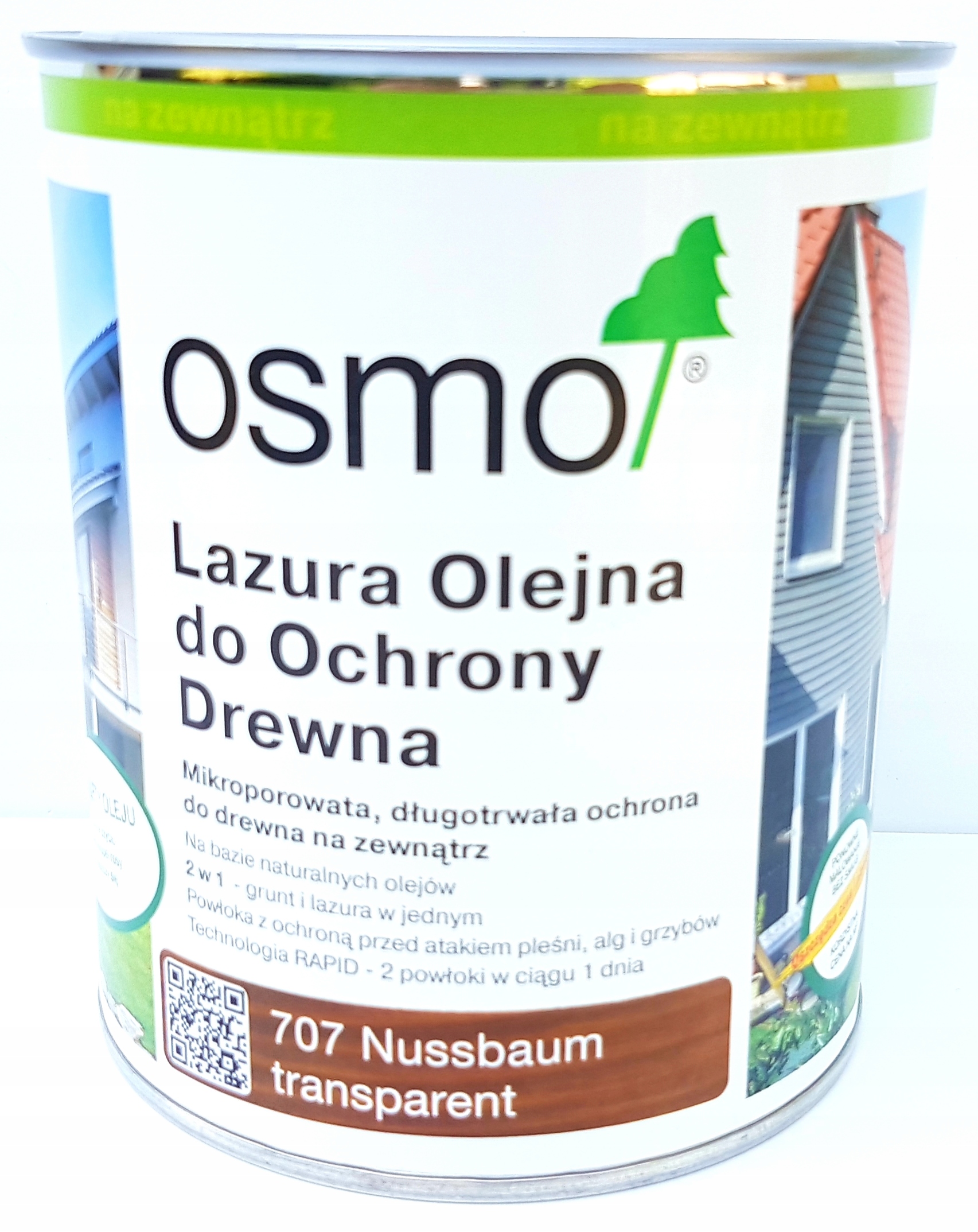 

Osmo 707 Lazura Olejna 2,5l Orzech