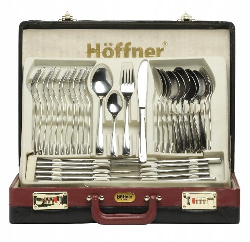 

Sztućce Hoffner Połysk komplet 84 elementy Lux