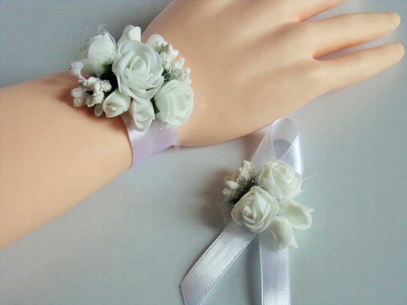 KM 15 G * Kotylion + przypinka * ślub, studniówka Rodzaj kotylion