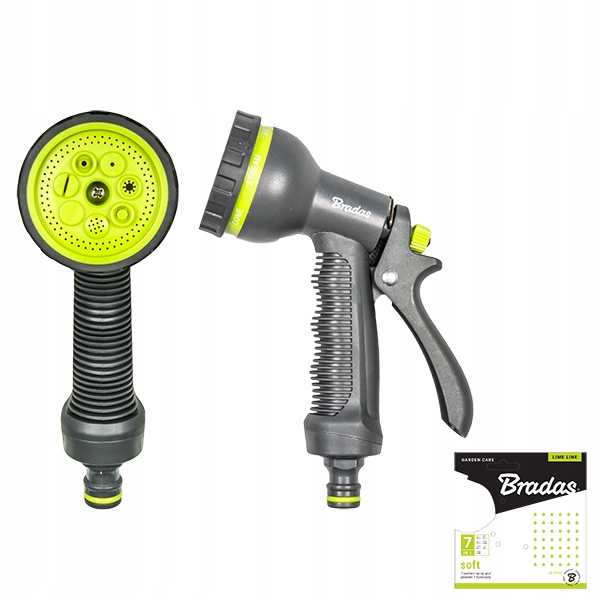 

Pistolet 7-funkcyjny Soft Bradas zraszacz do wody