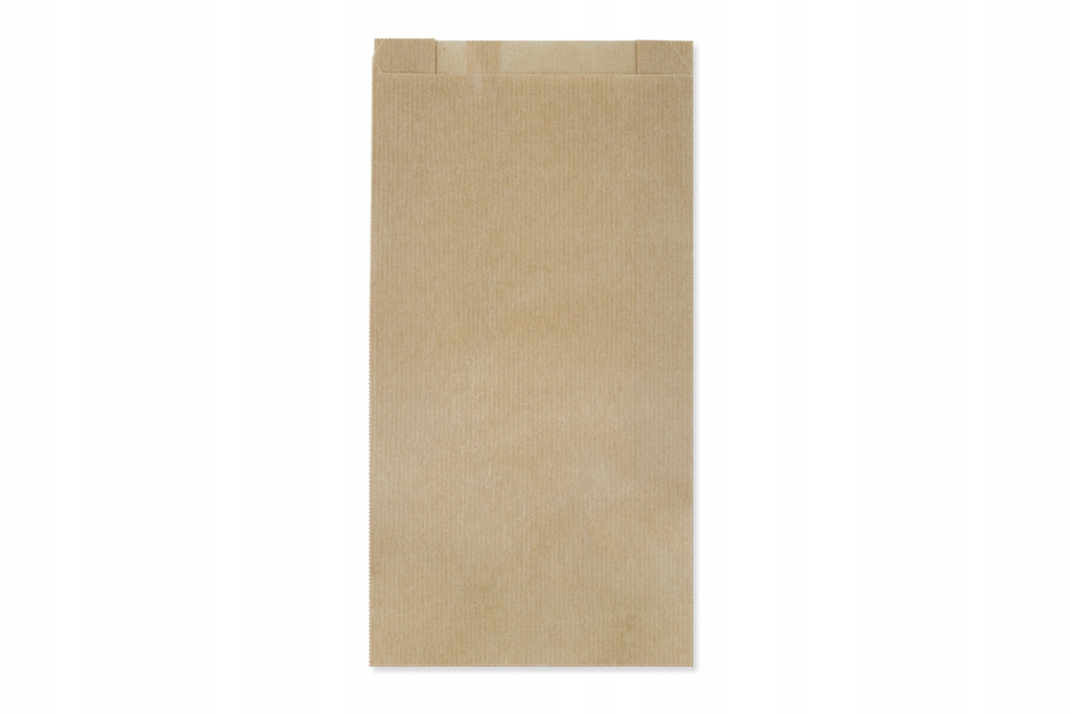 Torba Papierowa Allbag 12x21 cm FAŁDOWA BRĄZOWA 100 szt.