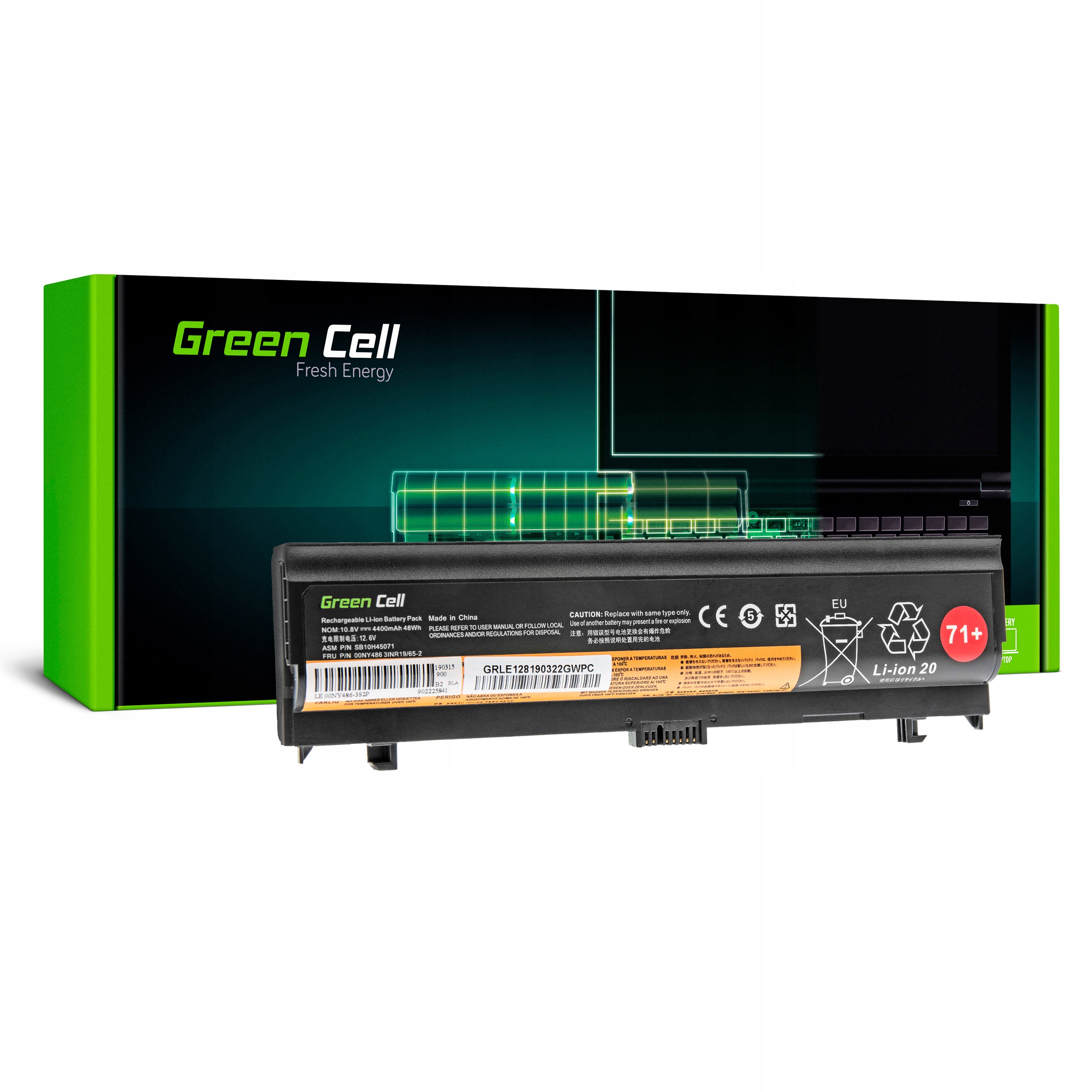 

Bateria 00NY486 do Lenovo ThinkPad L560 L570 20J8
