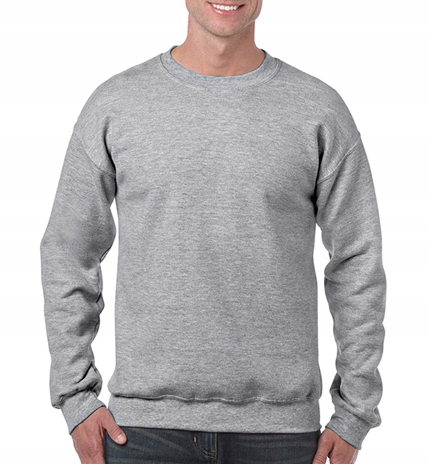 

Bluza męska klasyczna Gildan Sport Grey r XL