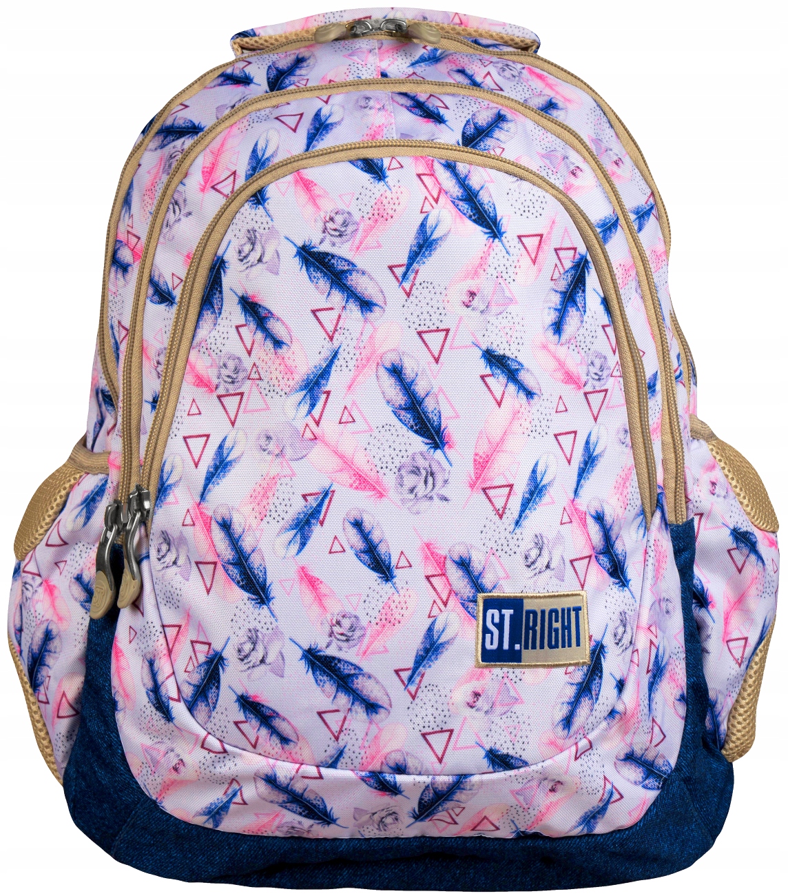 

St.right Plecak BP6 4-komory Piórka Boho 622267