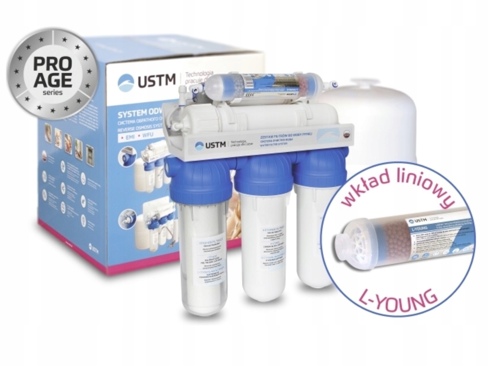 FILTR DO WODY ODWRÓCONA OSMOZA USTM RO6 YOUNG