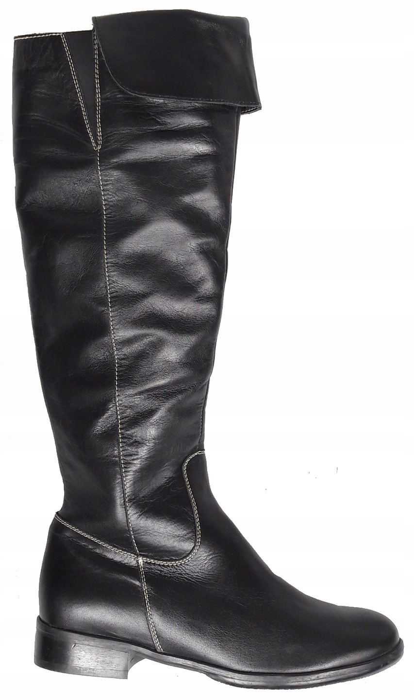 Libero Kozačky 1670 Black r40