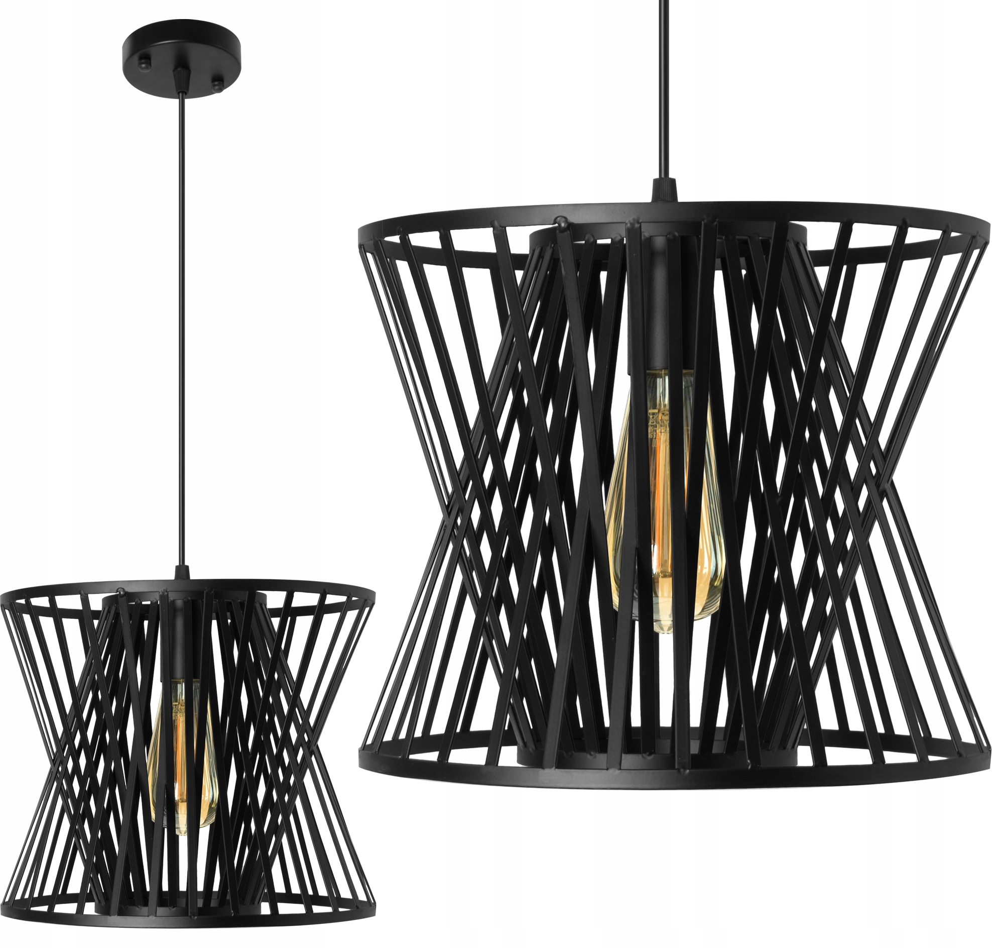 

Lampa Sufitowa Wisząca W Stylu Loft 217 E27 Metal