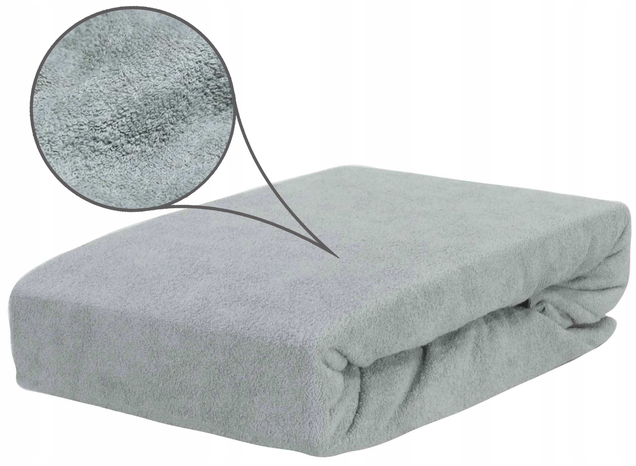 ПРОСТЫНЯ МАХРОВАЯ НА РЕЗИНКЕ 90/200