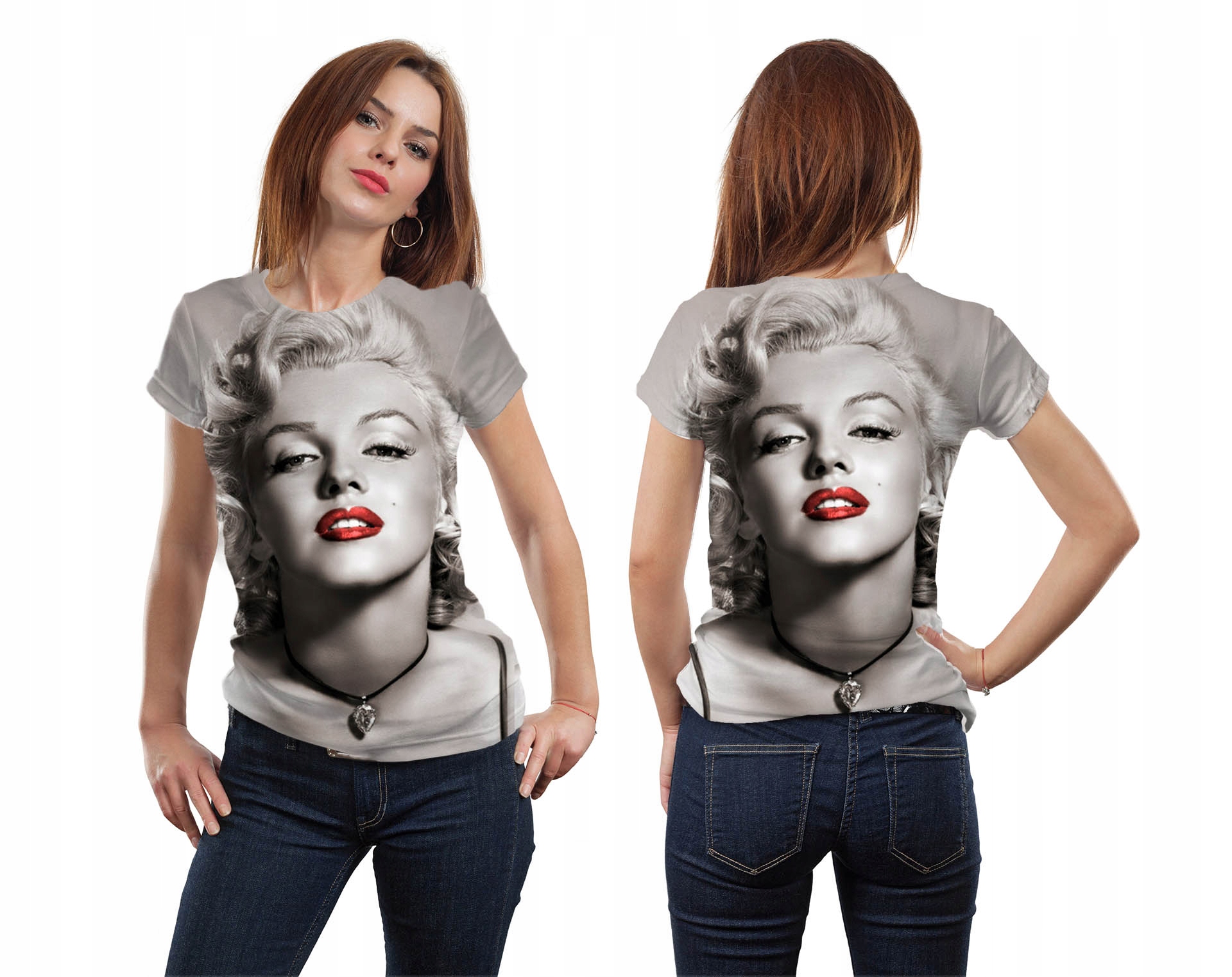 

Koszulka 3D Fullprint Marilyn Monroe XXL Fitness