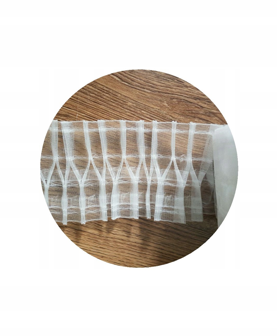 

Taśma Xy 10 CM Transparentna Żyłka Marszcząca